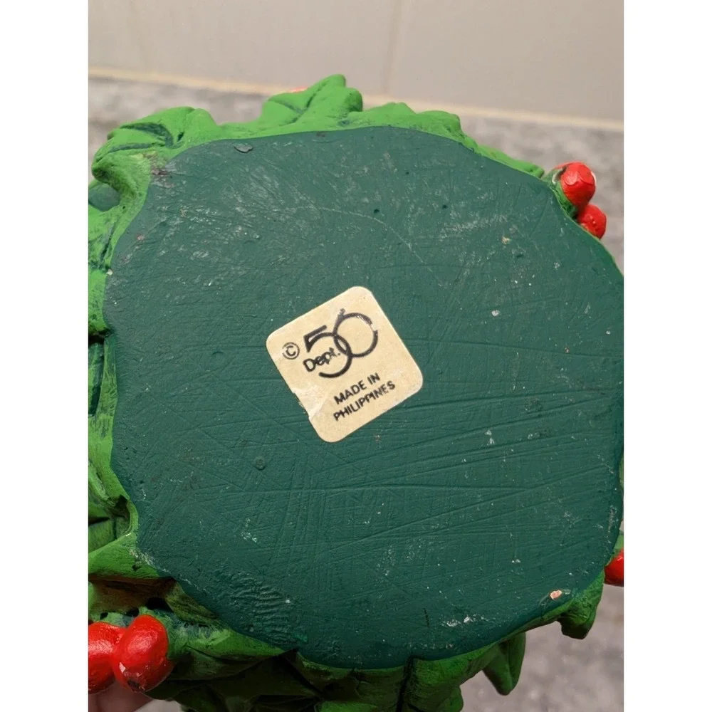 Dept 56 Holly Days‎ Votive Christmas Candle Holder